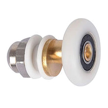 Load image into Gallery viewer, Sliding Door Pulleys Glass Bearing Rollers Shower Door Rollers Replacement Bathroom Pan Glass for Sliding Door Sliding Door Rollers Replacement Shower Door Hardware Installation Kit (diameter 19 mm)