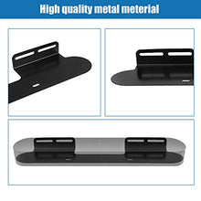 Load image into Gallery viewer, Soundbar Mount for Sonos Beam Wall Mount Bracket Compatible with Sonos Beam Sound Bar Mounts Mounting Bracket, Black