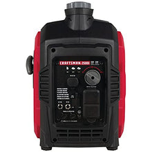 Load image into Gallery viewer, Craftsman C0010250 2500-Watt Gasoline Portable Inverter Generator Other Garden and Outdoor Equipment, Accessories, Red, Black