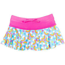Load image into Gallery viewer, Paw Patrol Marshall Rubble Chase Big Girls 5 Piece Swimsuit Set: One-Piece Swimsuit Swim Rash Guard Tankini Top Bottom Skort Rainbow 8