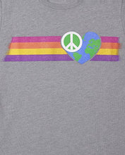 Load image into Gallery viewer, The Children's Place Girls Short Sleeve Graphic T-Shirt 3-Pack, Peace/Earth/Yinyang, Small