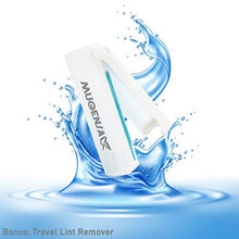 Load image into Gallery viewer, Mugensa Lint Remover Electric Clothes Sweater Fabric Shaver for Furniture, Blanket, Curtain, Socks, Legging, Wool, Cashmere - Rechargeable – 2 Speeds – Bonus Lint Roller