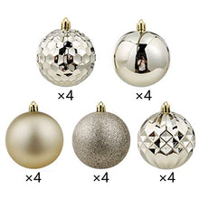 Load image into Gallery viewer, 20Ct Christmas Ball Ornaments for Xmas Tree Shatterproof Christmas Decorations Hanging Ball Small for Holiday Party Decoration,Tree Ornaments 3.15”(80mm Blue)