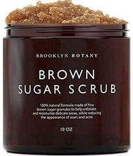 Load image into Gallery viewer, Brooklyn Botany Brown Sugar Body Scrub - Moisturizing and Exfoliating Body, Face, Hand, Foot Scrub - Fights Acne Scars, Stretch Marks, Fine Lines & Wrinkles, Great Gifts For Women & Men - 10 oz