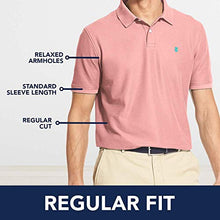 Load image into Gallery viewer, IZOD Men's Heritage Solid Pique Polo, Carbon Heather, XX-Large