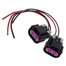 Load image into Gallery viewer, AUTOKAY 2 PCS Electric Fan Pigtail Connector Switch Harness Set for GM Chevy Truck 2005-2012