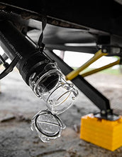 Load image into Gallery viewer, Camco Sewer Hose Adapter - Attaches to RV Outlet Connection , Extends connection for Easier Hookup- Transparent Adapter Allows You to View When Tank is Cleared - 3.5" (39562)