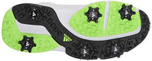 Load image into Gallery viewer, adidas Unisex-Kid's JR CODECHAOS BOA Golf Shoe, FTWR White/core Black/Signal Green, 6.5 Medium US Big Kid