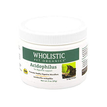 Load image into Gallery viewer, Wholistic Pet Organics Acidophilus Supplement, 2 oz