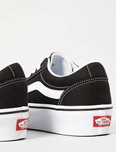 Load image into Gallery viewer, Vans Women's Ward Platform Low-Top Sneakers, Black ((Canvas) Black/White 187), 7.5