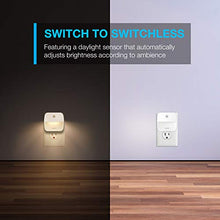 Load image into Gallery viewer, Vont 'Aura' LED Night Light (Plug-in) Super Smart Dusk to Dawn Sensor, Auto Night Lights Suitable for Bedroom, Bathroom, Toilet, Stairs, Kitchen, Hallway, Kids, Adults, Compact Nightlight (4 Pack)