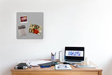 Load image into Gallery viewer, Three By Three Seattle Square Dot Magnetic Bulletin Board, 15 Inches, Stainless Steel, 1 Pack (32410)