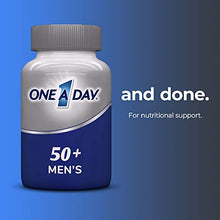 Load image into Gallery viewer, One A Day Men’s 50+ Multivitamins, Supplement with Vitamin A, Vitamin C, Vitamin D, Vitamin E and Zinc for Immune Health Support*, Calcium & more, 175 count