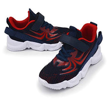 Load image into Gallery viewer, TISGOTAN Kid Sneakers Boy Spider Shoes Trail Running Shoes Walking Shoes TS03 Navy 2 Big Kid