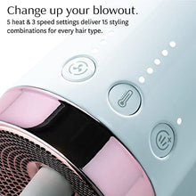 Load image into Gallery viewer, T3 AireBrush Duo Interchangeable Hot Air Blow Dry Brush with Two Attachments – Includes 15 Heat and Speed Combinations, T3 IonFlow Technology, Volume Booster Switch, Lock-in Cool Shot