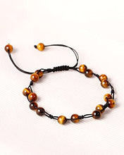 Load image into Gallery viewer, Jewever Tiger Eye Bracelet for Women Handmade Beaded Bracelets Yoga Meditation Balance Healing Crystals and Gemstones