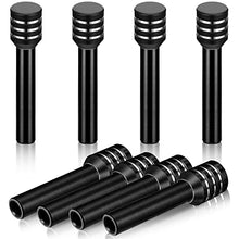 Load image into Gallery viewer, Frienda 8 Pieces Car Door Lock Knobs Aluminum Alloy Interior Door Lock Knob 1.97 x 0.31 x 0.31 Inch Door Lock Pull Pin Inner Door Lock Pin for Car Truck Automobile (Stripe Style)