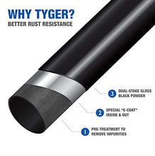 Load image into Gallery viewer, Tyger Auto TG-RK1B204B Deluxe Black 1-Bike Trunk Mount Bicycle Carrier Rack. (Compatible with Most Sedans/Hatchbacks/Minivans and SUVs.)