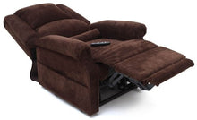 Load image into Gallery viewer, Mega Motion Infinite Position Power Easy Comfort Lift Chair Lifting Recliner FC-101 Infinite Recline Rising Electric Chaise Lounger - Java Brown Color Fabric