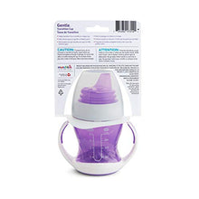 Load image into Gallery viewer, Munchkin 2 Piece Gentle Transition Trainer Cup, 4 Ounce, Purple