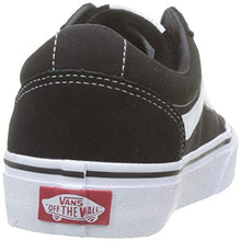 Load image into Gallery viewer, Vans Women's WM Ward Sneaker, Black ((Suede/Canvas) Black/White Iju), 7