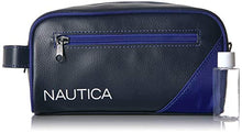 Load image into Gallery viewer, Nautica Men's Top Zip Travel Kit Toiletry Bag Organizer, Royal Blue, One Size
