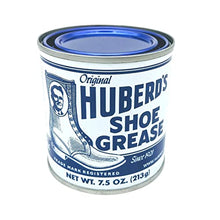 Load image into Gallery viewer, Huberd’s Shoe Grease, 7.5oz: Waterproofs, Softens, Conditions Leather. Protects Shoes, Boots, Sporting Goods, Saddle & Tack. Restores Dry, Cracked, Scratched Leather. Small Batched since 1921!