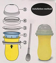 Load image into Gallery viewer, Muddy manufacturer of squeeze cups, quick cooling cups, homemade smoothie cup cups, one pinch into ice, double-layer smoothie cups, no need to plug in to make simple (2)