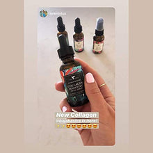 Load image into Gallery viewer, Collagen Boosting Facial Serum by Baja Basics 100% Natural, Skin Brightening, Anti Aging, Vitamin C, Deep Hydration for Dry Skin, Collagen Building, Organic Face Moisturizer 1oz