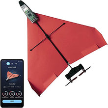 Load image into Gallery viewer, POWERUP 4.0 The Next-Generation Smartphone Controlled Paper Airplane Kit, RC Controlled. Easy to Fly with Autopilot & Gyro Stabilizer. For Hobbyists, Pilots, Tinkerers. STEM Ready with DIY Modular Kit