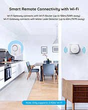 Load image into Gallery viewer, Govee WiFi Water Sensor 2 Pack, 100dB Adjustable Alarm and App Notifications, Leak and Drip Alerts by Email, Detector for Home, Bedrooms, Basement, Kitchen, Bathroom, Laundry(Not Support 5G WiFi)