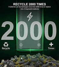 Load image into Gallery viewer, Charger for Rechargeable Xbox One Controller Battery Pack with 4x2550mAh Batteries for Xbox Series X|S/Xbox One, Battery Charger Station for Wireless Xbox One S/Xbox One X/Xbox One Elite Controllers