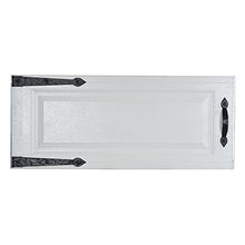 Load image into Gallery viewer, Household Essentials Hinge IT Premium Carriage House Handle & Hinge 6 pc. Black Garage Door Magnet