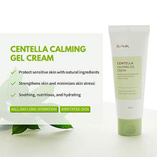 Load image into Gallery viewer, IUNIK Centella Calming Gel Cream 2.02 Fl. Oz. Deep Hydrating, Botanic Ingredients with Centella Asiatica & Tea tree extracts – Face Moisturizer for Sensitive & Dry skin / Acne Treatment Clear Skin – Face Serum for Acne, Breakout, Pimple - Tea Tree 67%, Ce