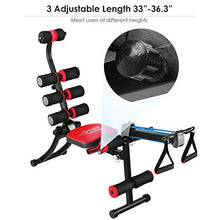 Load image into Gallery viewer, Femor Total Body Gym Machine, Abs & Core Workout Equipment, Twister Exercise Trainer Fitness Equipment at Home with Rowing Machine