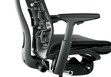 Load image into Gallery viewer, Herman Miller Embody Ergonomic Office Chair with White Frame/Titanium Base | Fully Adjustable Arms and Translucent Casters | Berry Blue Balance