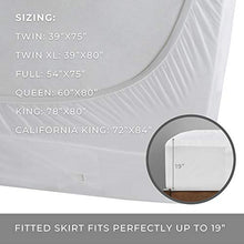 Load image into Gallery viewer, MP2 Heated Mattress Pad Queen with 5 Heat Settings and 10 Hours Auto Shut Off Dual Controllers Electric Mattress Cover | Fit up to 18" Bed Warmer with Deep Pocket 60 x 80