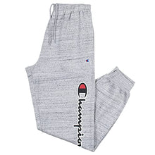 Load image into Gallery viewer, Champion Sweatpants for Men Big and Tall Cotton Fleece Joggers (6X, Heather Space Dye)