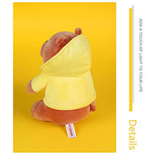 Load image into Gallery viewer, MINISO We Bare Bears Cute Stuffed Animals, Soft Grizzly Plush Toys for Girls Boys Toddlers Kids, (Kawaii Plushies with Yellow Hoodie, 9.6")