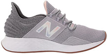 Load image into Gallery viewer, New Balance Women's Fresh Foam Roav V1 Sneaker, Whisper Grey/Oyster Pink, 8.5