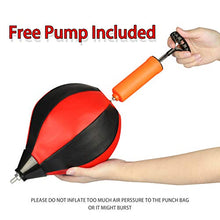 Load image into Gallery viewer, GaHoo Punching Bag Set for Kids Incl Punching Ball with Stand, Boxing Training Gloves, Hand Pump and Adjustable Height Stand, Boxing Ball Set Toy Gifts for Age 6 7 8 9 10 11 12Year Old Boys Girls