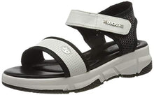 Load image into Gallery viewer, Dockers by Gerli Women's 46ib201-610150 Low-Top Sneakers, Black Schwarz Weiss 150, 3.5 UK