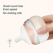 Load image into Gallery viewer, Baby Bottles for Newborn Baby PPSU Anti Colic Infant Bottles Wide Neck Breast-Like Nipple Slow Flow Breastfeeding Toddler Bottles-2pack (2.5 oz/pc, Pink)