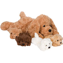 Load image into Gallery viewer, PixieCrush Unicorn Puppy Stuffed Animals for Girls Ages 3 4 5 6 7 8 Years; Stuffed Mommy Dog with 4 Baby Puppies in her Tummy; Toy Pillows for Girls