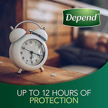 Load image into Gallery viewer, Depend Night Defense Incontinence Underwear for Women, Disposable, Overnight, Medium, Blush, 60 Count (4 Packs of 15) (Packaging May Vary)