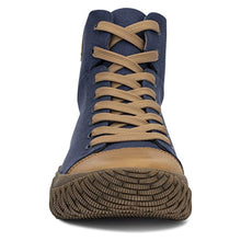 Load image into Gallery viewer, Hybrid Green Label Men's The Wolsey 2.0 High Fashion, Casual Recycled Canvas & Leather Lace-Up, Round Toe, Rubber Outsole; Size 12