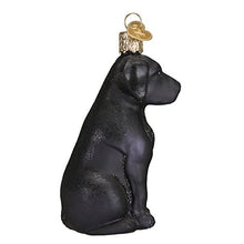 Load image into Gallery viewer, Old World Christmas Black Labrador Dog Collection Glass Blown Ornaments for Christmas Tree