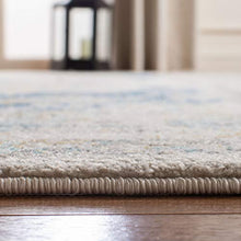 Load image into Gallery viewer, Safavieh Evoke Collection EVK220C Shabby Chic Vintage Oriental Medallion Area Rug, 8' x 10', Ivory/Blue