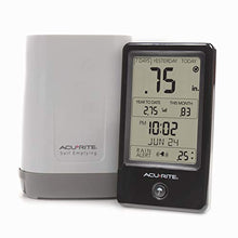 Load image into Gallery viewer, AcuRite 02446M Wireless Rain Gauge with Indoor Digital Display, Black