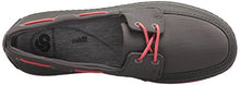 Load image into Gallery viewer, Clarks Women's Step Maro Sand Boat Shoe, Dark Grey Textile, 8.5 Medium US